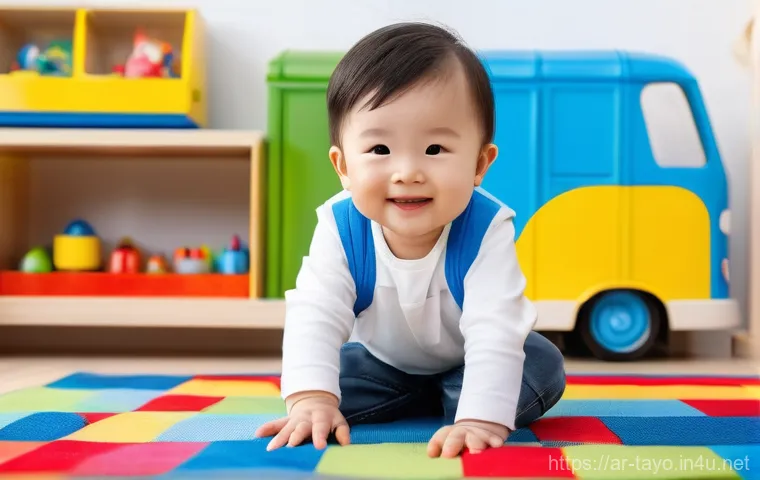 타요 라이선스 상품 - **Prompt Title: Tayo's Safe & Durable Adventure**
    "A cheerful and well-dressed young child, appr...