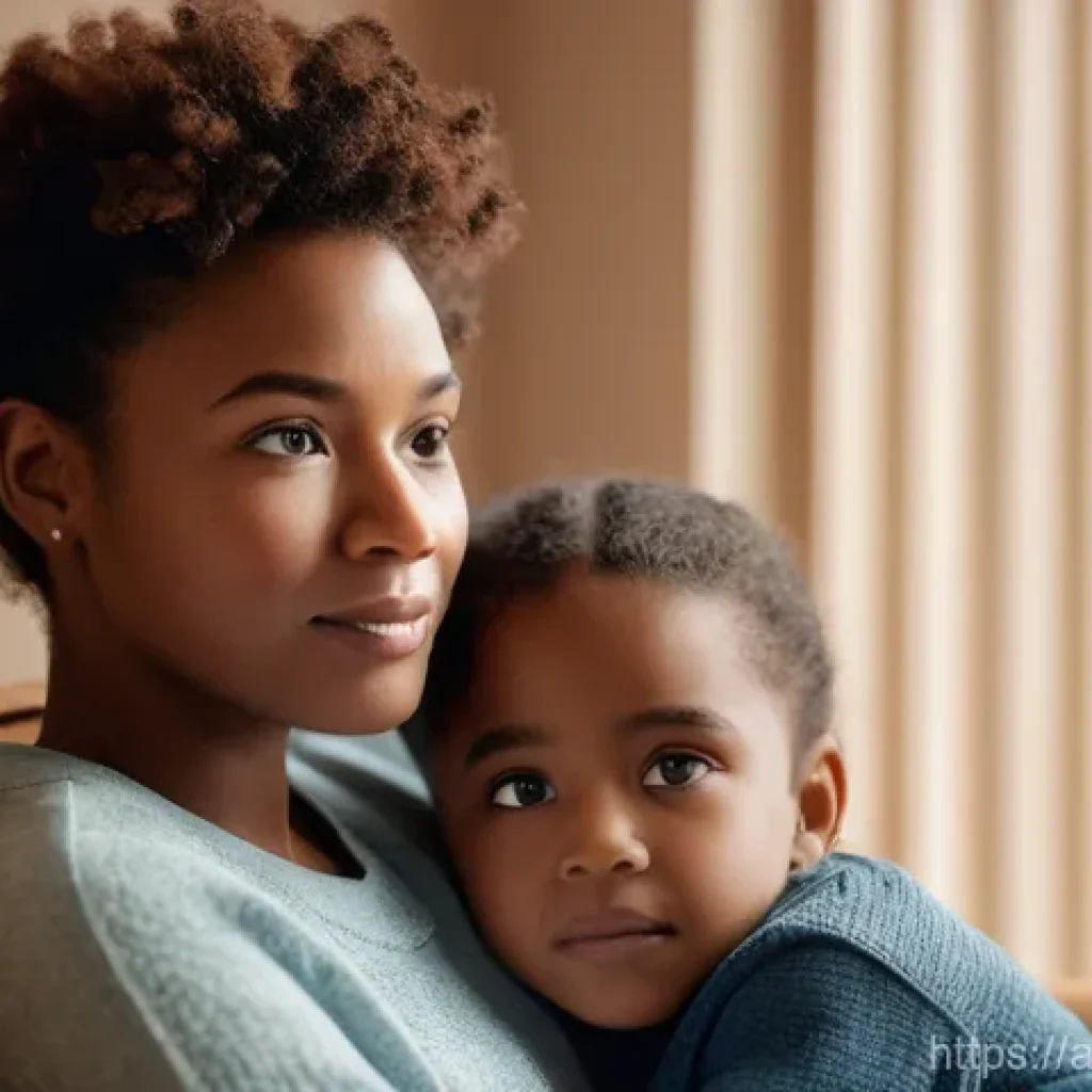 타요의 부모와 자녀 관계 메시지 - **Prompt for Building Trust and Active Listening:**
    "A heartwarming indoor scene featuring a sof...