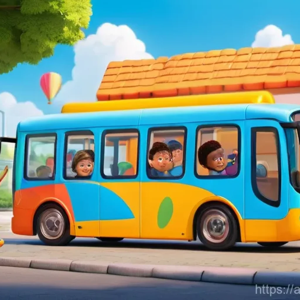 타요 관련 콘텐츠 개발 및 제작 사례 - **Prompt 1: "The Joy of Learning with Vehicle Friends"**
    A vibrant, 3D animated scene in the sty...