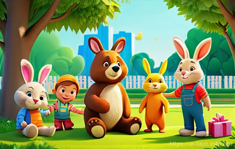 타요 관련 콘텐츠 개발 및 제작 사례 - **Prompt 2: "Future Play: Immersive Educational Adventure"**
    A whimsical and clean 3D render ill...