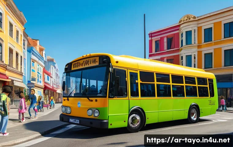 타요와 어린이 심리 발전 - **Prompt 1: Friendship and Cooperative Play in a Vibrant City**
    "A bright, cheerful scene featur...