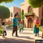 Home 22 타요의 키즈 콘텐츠와 관련된 아이디어 - A vibrant and colorful scene featuring friendly animated characters from the Taeo series engaging in...