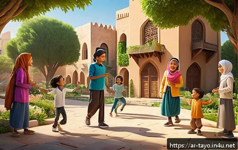 타요의 키즈 콘텐츠와 관련된 아이디어 - A vibrant and colorful scene featuring friendly animated characters from the Taeo series engaging in...